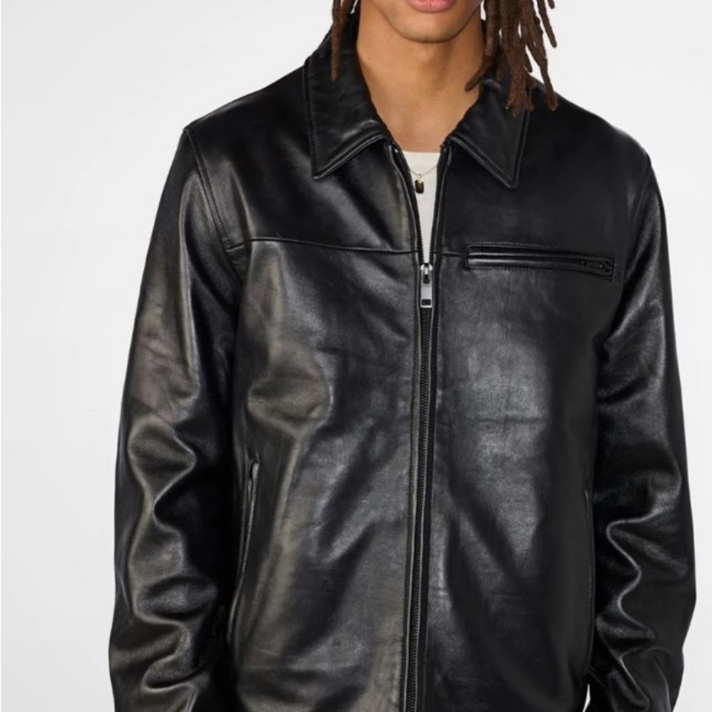 Wilsons Leather Hunter Shirt Collar Jacket w. Thinsulate